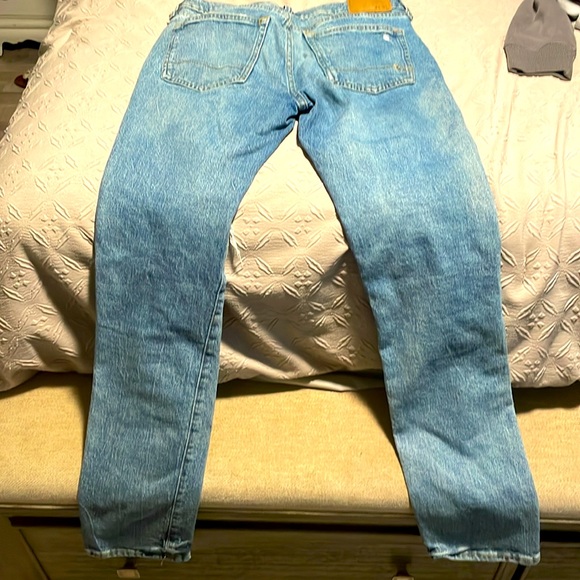 AÉROPOSTALE jeans, slim, 29 by 30 ripped. Good condition, torn lightly. - Picture 3 of 6